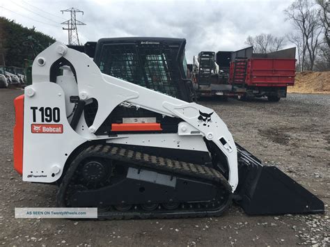 190 bobcat skid steer|bobcat t190 sold price.